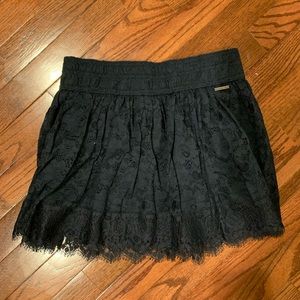 Lace Mini Skirt